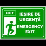 Semn pentru iesire de urgenta emergency exit